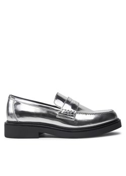 Loafersy Aldo Verima 13838579 Srebrny ze sklepu eobuwie.pl w kategorii Lordsy damskie - zdjęcie 181286275