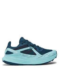 Buty do biegania Salomon Ultra Flow Gore Tex L47474200 Granatowy ze sklepu eobuwie.pl w kategorii Buty sportowe damskie - zdjęcie 181286306