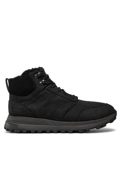 Trzewiki Clarks Atl Trek Up Wp 26178660 Czarny ze sklepu eobuwie.pl w kategorii Buty zimowe męskie - zdjęcie 181286388