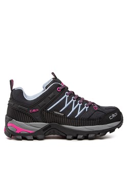 Trekkingi CMP Rigel Low Wmn Trekking Shoes Wp 3Q13246 Czarny ze sklepu eobuwie.pl w kategorii Buty trekkingowe damskie - zdjęcie 181286446