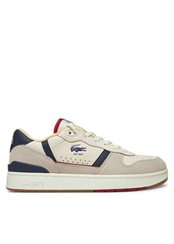 Sneakersy Lacoste 7-48SMA0103 Écru ze sklepu eobuwie.pl w kategorii Buty sportowe męskie - zdjęcie 181286549