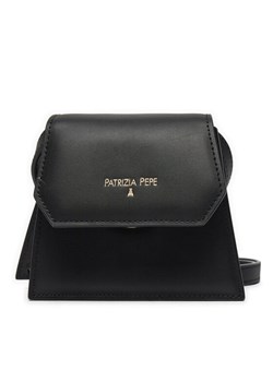 Torebka Patrizia Pepe 8B0184/L095-K103 Czarny ze sklepu eobuwie.pl w kategorii Listonoszki - zdjęcie 181286838