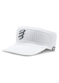 Daszek Compressport Spiderweb Headband On/Off CU00006B Biały ze sklepu eobuwie.pl w kategorii Czapki z daszkiem damskie - zdjęcie 181286947