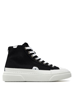 Sneakersy Inuikii Canvas Lex High 50103-991 Czarny ze sklepu eobuwie.pl w kategorii Trampki męskie - zdjęcie 181287118
