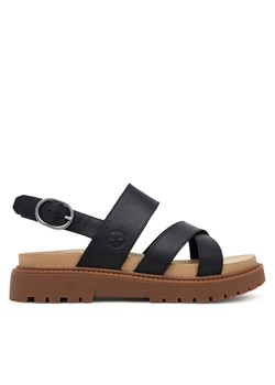Sandały Timberland TB0A61TRW021 Czarny ze sklepu eobuwie.pl w kategorii Sandały damskie - zdjęcie 181287185