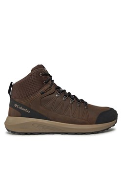 Trekkingi Columbia Trailstorm™ Crest Mid Waterproof 2027001 Brązowy ze sklepu eobuwie.pl w kategorii Buty trekkingowe męskie - zdjęcie 181287255