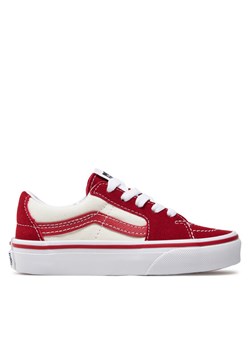 Tenisówki Vans Uy Sk8-Low VN0A7Q5LCIS1 Czerwony ze sklepu eobuwie.pl w kategorii Trampki dziecięce - zdjęcie 181287297