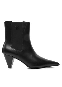 Botki Calvin Klein YW0YW01676 Czarny ze sklepu eobuwie.pl w kategorii Botki - zdjęcie 181287359