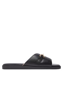 Klapki LOVE MOSCHINO JA28382G0IIA0000 Czarny ze sklepu eobuwie.pl w kategorii Klapki damskie - zdjęcie 181287386
