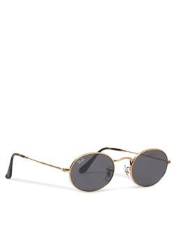 Okulary przeciwsłoneczne Ray-Ban 0RB3547N 001/B1 Złoty ze sklepu eobuwie.pl w kategorii Okulary przeciwsłoneczne damskie - zdjęcie 181287398
