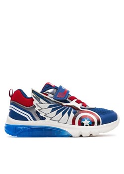 Sneakersy Geox J Ciberdron Boy J45LBB 01454 C0200 D Niebieski ze sklepu eobuwie.pl w kategorii Buty sportowe dziecięce - zdjęcie 181287399