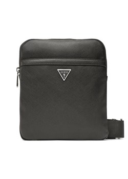 Saszetka Guess Certosa Saffiano Smart HMECSA P3123 Czarny ze sklepu eobuwie.pl w kategorii Saszetki - zdjęcie 181288097