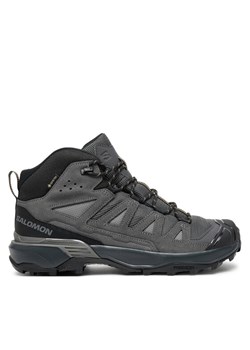 Trekkingi Salomon X Ultra 360 Leather Mid Gore-Tex L47570800 Czarny - id: 0000304034060 - marki Salomon - 181288227 Trekkingi Salomon X Ultra 360 Leather Mid Gore-Tex L47570800 Czarny ze sklepu eobuwie.pl w kategorii Buty trekkingowe męskie - zdjęcie 181288227