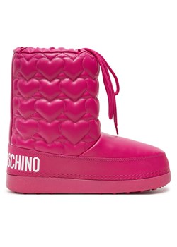 Śniegowce LOVE MOSCHINO JA24082G1LISE626 Różowy ze sklepu eobuwie.pl w kategorii Śniegowce damskie - zdjęcie 181288348