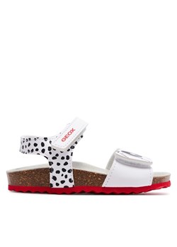 Sandały Geox B Sandal Chalki Girl B452RB 0003W C0404 S Biały ze sklepu eobuwie.pl w kategorii Sandały dziecięce - zdjęcie 181288427