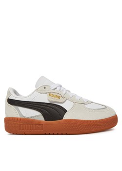 Sneakersy Puma Palermo Moda Jr 398855 01 Biały ze sklepu eobuwie.pl w kategorii Buty sportowe dziecięce - zdjęcie 181288556