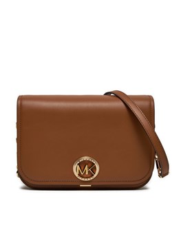 Torebka MICHAEL Michael Kors 30S4GD8M2L Brązowy ze sklepu eobuwie.pl w kategorii Listonoszki - zdjęcie 181288657