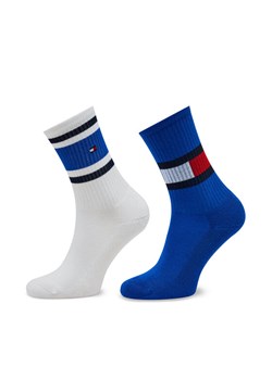 Zestaw 2 par wysokich skarpet dziecięcych Tommy Hilfiger 394020001 Kolorowy ze sklepu eobuwie.pl w kategorii Skarpetki dziecięce - zdjęcie 181288756