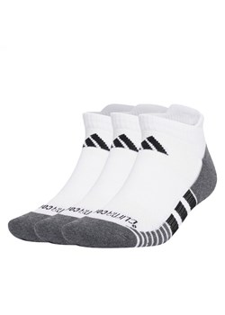 Zestaw 3 par niskich skarpet unisex adidas Prf Cc C Low 3P JD9569 Biały ze sklepu eobuwie.pl w kategorii Skarpetki damskie - zdjęcie 181288779