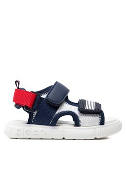 Sandały Tommy Hilfiger T1B2-33421-1591 S Biały ze sklepu eobuwie.pl w kategorii Sandały dziecięce - zdjęcie 181288989