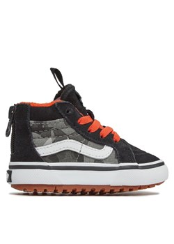 Sneakersy Vans Td Sk8-Hi Zip Mte-1 VN0A5HZ3GOR1 Szary ze sklepu eobuwie.pl w kategorii Trampki dziecięce - zdjęcie 181289039