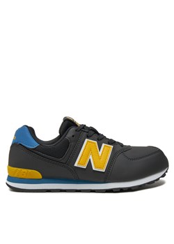 Sneakersy New Balance GC574KIB Czarny ze sklepu eobuwie.pl w kategorii Buty sportowe dziecięce - zdjęcie 181289145
