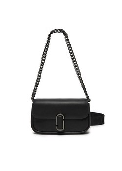 Torebka Marc Jacobs The J Marc Mini Shoulder Bag H967L03FA22 Czarny ze sklepu eobuwie.pl w kategorii Listonoszki - zdjęcie 181289539