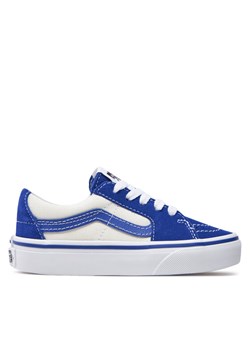 Tenisówki Vans Uy Sk8-Low VN0A7Q5L7Z21 Niebieski ze sklepu eobuwie.pl w kategorii Trampki dziecięce - zdjęcie 181289599
