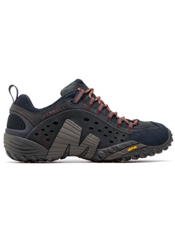 Trekkingi Merrell Intercept J559593 Zielony ze sklepu eobuwie.pl w kategorii Buty trekkingowe męskie - zdjęcie 181289728