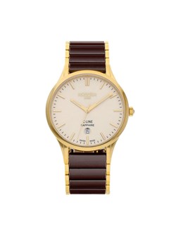 Zegarek Roamer C-Line 658833 48 35 63 Brązowy ze sklepu eobuwie.pl w kategorii Zegarki - zdjęcie 181289876