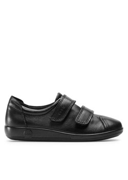Sneakersy ECCO Soft 2.0 20651356723 Czarny ze sklepu eobuwie.pl w kategorii Półbuty damskie - zdjęcie 181290038