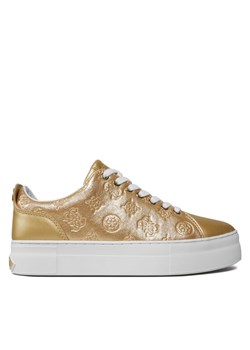 Sneakersy Guess Gianele4 FLPGN4 LEL12 Złoty ze sklepu eobuwie.pl w kategorii Trampki damskie - zdjęcie 181290365
