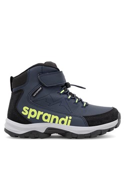 Trapery Sprandi Winter Wave CP86-25067 Granatowy - id: 5905588080671 - marki Sprandi - 181290377 Trapery Sprandi Winter Wave CP86-25067 Granatowy ze sklepu eobuwie.pl w kategorii Buty trekkingowe dziecięce - zdjęcie 181290377