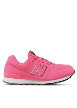 Sneakersy New Balance GC574IN1 Różowy ze sklepu eobuwie.pl w kategorii Buty sportowe dziecięce - zdjęcie 181290489