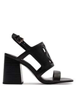 Sandały DKNY Jathryn K1404154 Czarny ze sklepu eobuwie.pl w kategorii Sandały damskie - zdjęcie 181290495