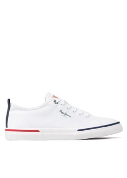 Tenisówki Pepe Jeans Kenton Smart 22 PMS30811 Biały ze sklepu eobuwie.pl w kategorii Trampki męskie - zdjęcie 181290576