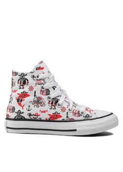 Trampki Converse Chuck Taylor All Star Pirate 372874C Biały ze sklepu eobuwie.pl w kategorii Trampki dziecięce - zdjęcie 181290669