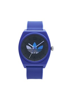 Zegarek adidas Project Two AOST24553 Niebieski ze sklepu eobuwie.pl w kategorii Zegarki - zdjęcie 181290846