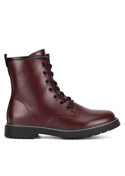 Botki JENNY WS2696-02 Bordowy ze sklepu eobuwie.pl w kategorii Botki - zdjęcie 181290896