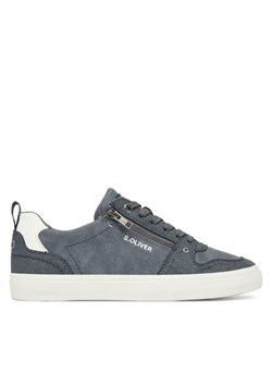 Sneakersy s.Oliver 5-13611-44 Granatowy ze sklepu eobuwie.pl w kategorii Buty sportowe męskie - zdjęcie 181290958