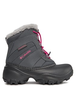 Śniegowce Columbia Youth Rope Tow™ Iii Waterproof 1637841 Szary ze sklepu eobuwie.pl w kategorii Buty zimowe dziecięce - zdjęcie 181290995