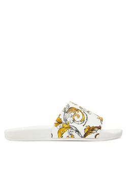 Klapki Versace Jeans Couture 78YA3SQ3 Zielony ze sklepu eobuwie.pl w kategorii Klapki męskie - zdjęcie 181291015