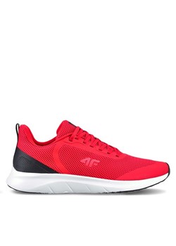 Buty na siłownię 4F 4FMM00FSPOM026 Czerwony ze sklepu eobuwie.pl w kategorii Buty sportowe męskie - zdjęcie 181291047