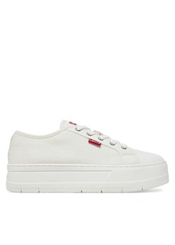 Sneakersy Levi's® Maui Light VTAM0063T Biały ze sklepu eobuwie.pl w kategorii Buty sportowe dziecięce - zdjęcie 181291146