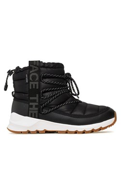 Śniegowce The North Face Thermoball Lace Up Wp NF0A5LWDR0G-050 Czarny ze sklepu eobuwie.pl w kategorii Śniegowce damskie - zdjęcie 181291246