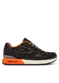 Sneakersy REPLAY GMS9I .000.C0007T Czarny ze sklepu eobuwie.pl w kategorii Buty sportowe męskie - zdjęcie 181291319