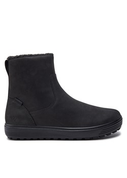 Botki ECCO Soft 7 Tred W 45075302001 Czarny ze sklepu eobuwie.pl w kategorii Botki - zdjęcie 181291367