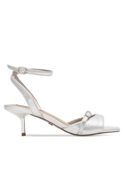 Sandały Nine West FEROZA BYCCC02 Srebrny ze sklepu eobuwie.pl w kategorii Sandały damskie - zdjęcie 181291369