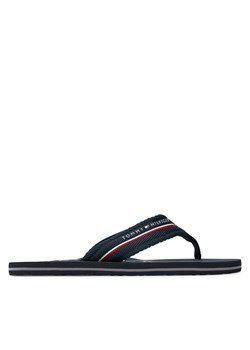 Japonki Tommy Hilfiger Web Beach Sandal FM0FM05340 Granatowy ze sklepu eobuwie.pl w kategorii Klapki męskie - zdjęcie 181291379