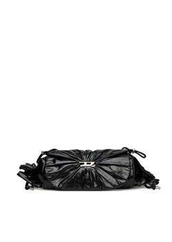 Torebka Diesel Scrunch-D X10182P1003 Czarny ze sklepu eobuwie.pl w kategorii Torebki damskie - zdjęcie 181291509